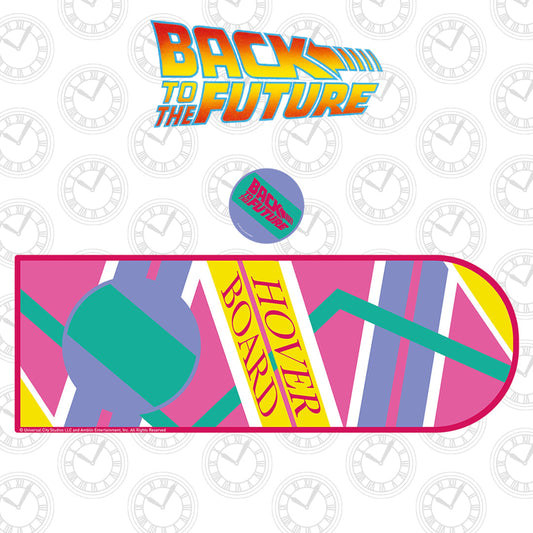 Back to the Future Part II XL Hoverboard Desk Pad and Coaster Set - MEGA POP COMICS 