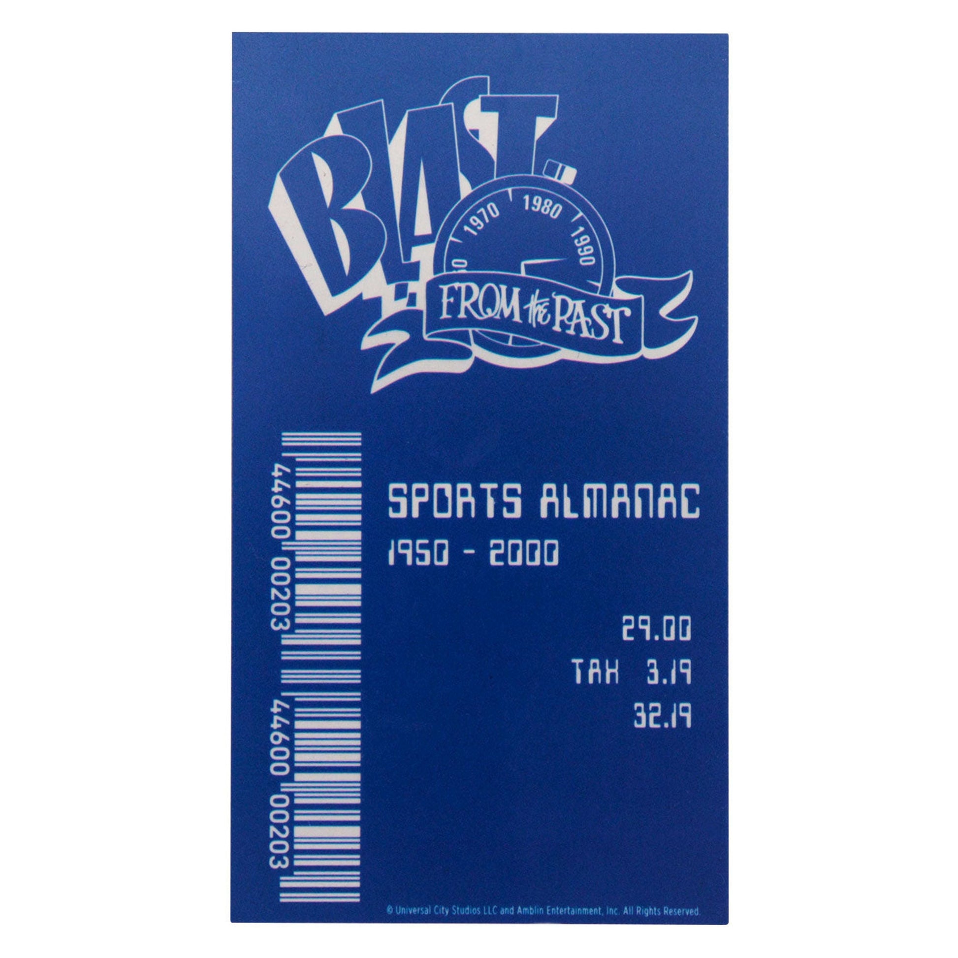 Back to the Future Part II Limited Edition Sports Almanac Ingot - MEGA POP COMICS 