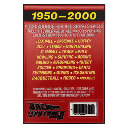 Back to the Future Part II Limited Edition Sports Almanac Ingot - MEGA POP COMICS 
