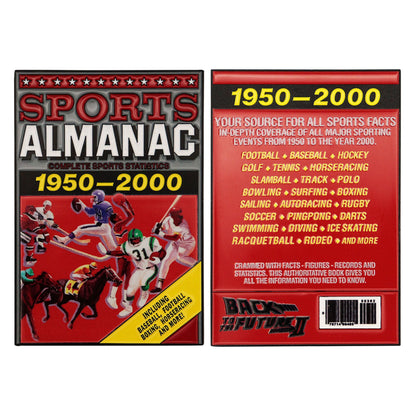 Back to the Future Part II Limited Edition Sports Almanac Ingot - MEGA POP COMICS 