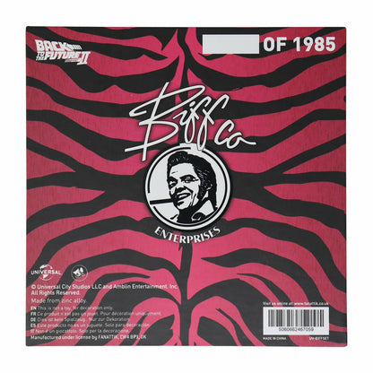 Back to the Future Part II Limited Edition Biff Tannen's Pleasure Paradise "Welcome to Paradise" Gift Box - MEGA POP COMICS 