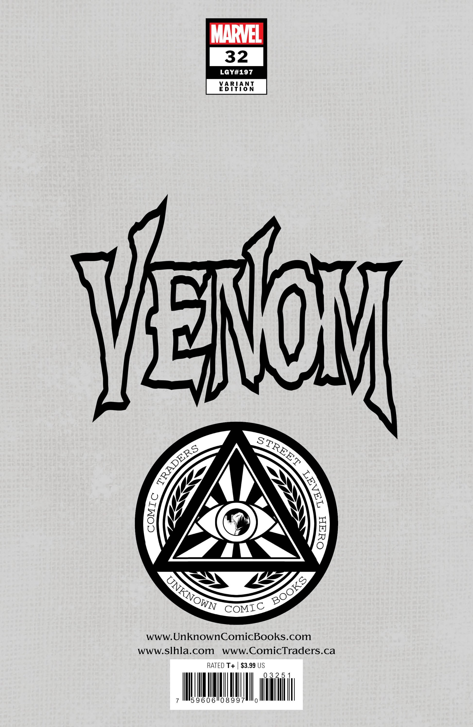 Venom #32 Unknown Comics Khoi Pham Exclusive Virgin Var Kib (01/06/2021) - MEGA POP COMICS 