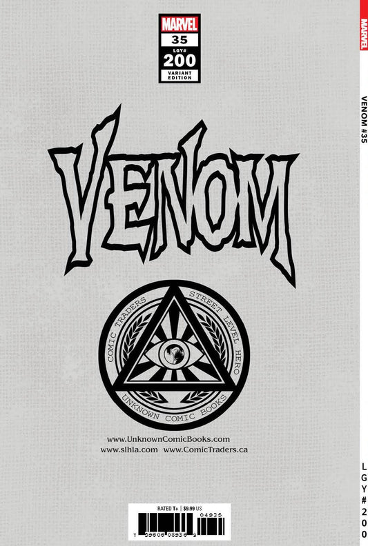 Venom #35 200Th Issue Unknown Comics Tyler Kirkham Exclusive Var (06/09/2021) (06/16/2021) (07/28/2021) - MEGA POP COMICS 