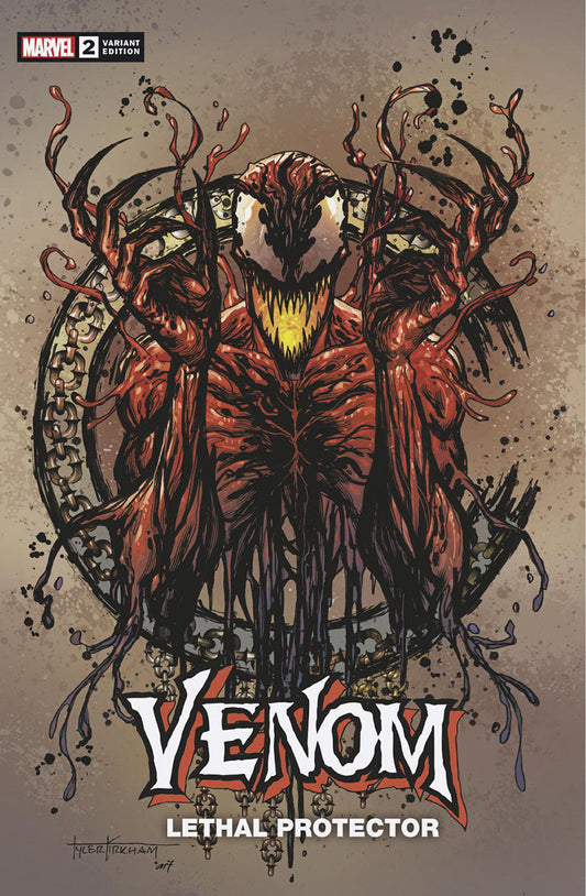 Venom Lethal Protector 2 Unknown Comics Tyler Kirkham Exclusive Var (05/04/2022) (05/18/2022) - MEGA POP COMICS 