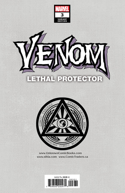 Venom: Lethal Protector #3 Unknown Comics Tyler Kirkham Exclusive Var (06/22/2022) (06/29/2022) - MEGA POP COMICS 