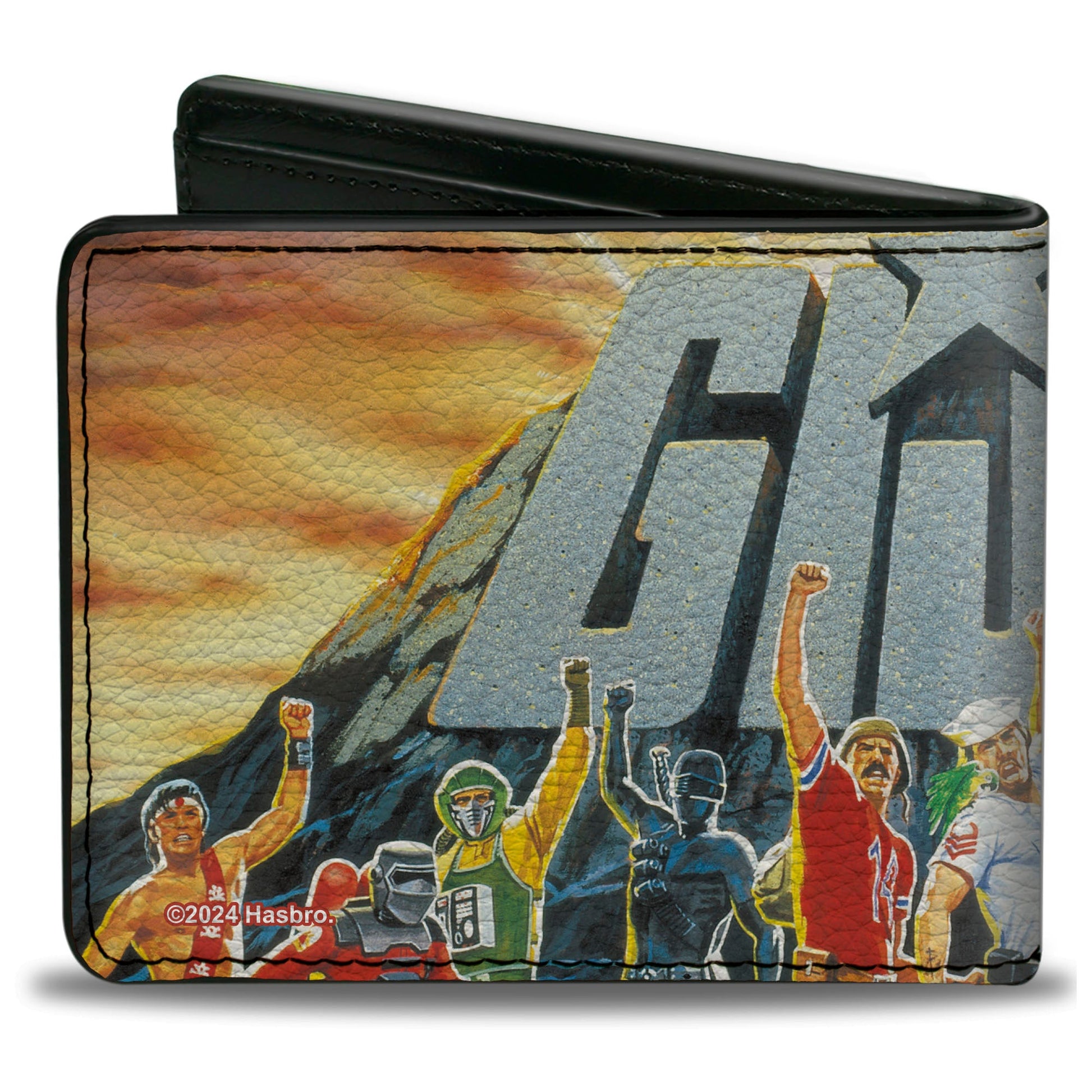 Bi-Fold Wallet - GI JOE Retro Yo Joe Stone Group Pose - MEGA POP COMICS 