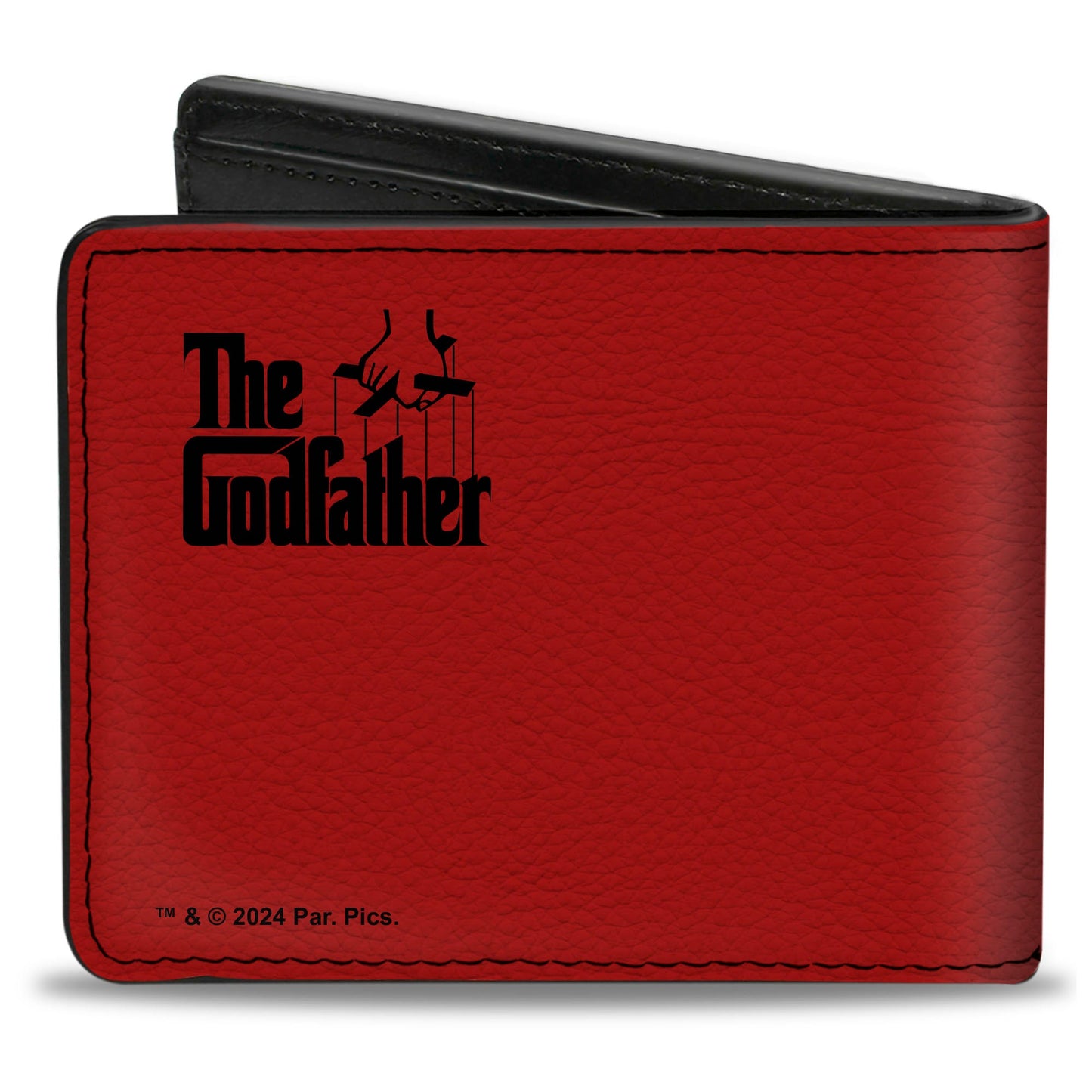 Bi-Fold Wallet - THE GODFATHER LOYALTY HONOR FAMILY Red/Black/White - MEGA POP COMICS 