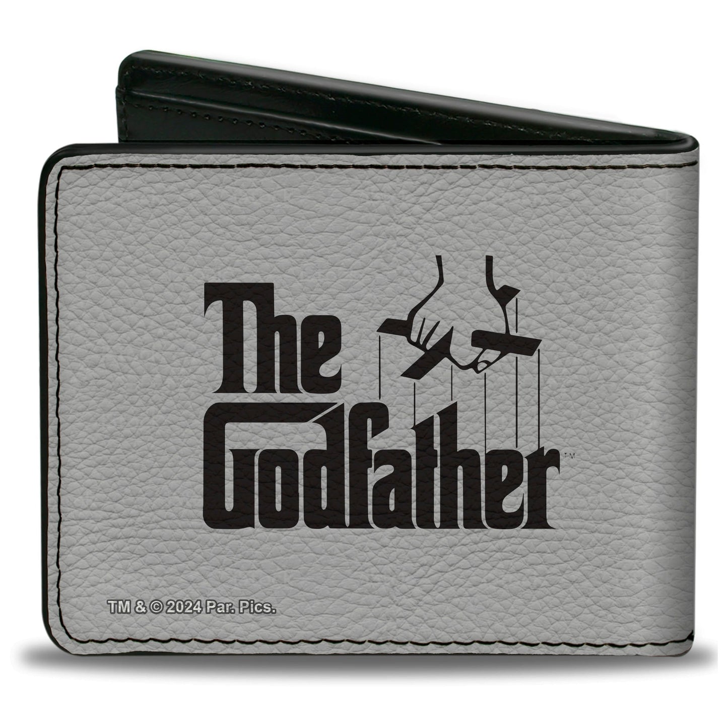 Bi-Fold Wallet - The Godfather I'LL MAKE HIM AN OFFER and Title Logo News Print White/Black/Red - MEGA POP COMICS 