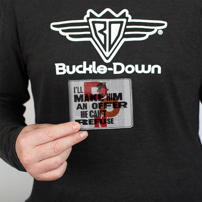 Bi-Fold Wallet - The Godfather I'LL MAKE HIM AN OFFER and Title Logo News Print White/Black/Red - MEGA POP COMICS 