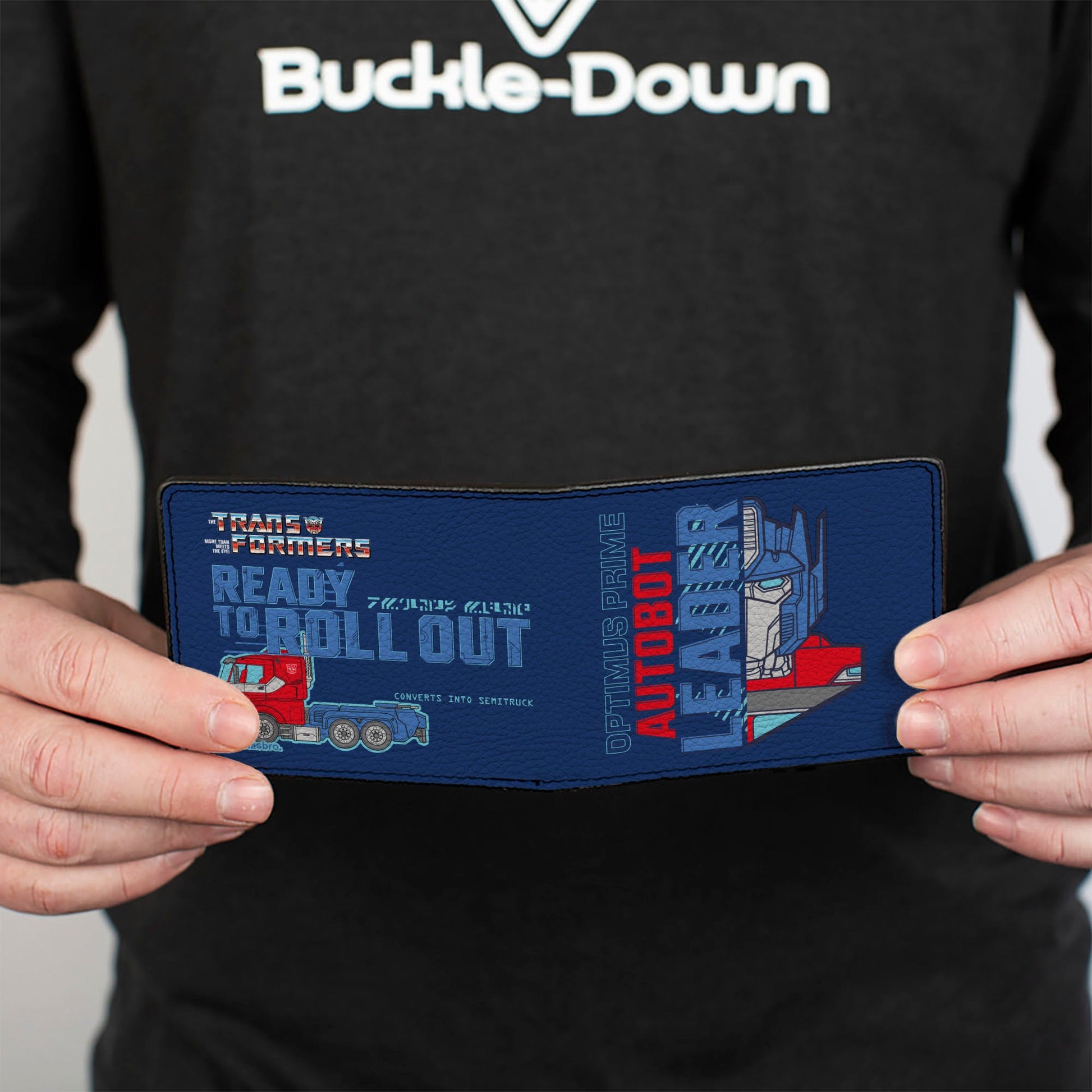 Bi-Fold Wallet - Transformers OPTIMUS PRIME AUTOBOT READY TO ROLL OUT and Semi Blues - MEGA POP COMICS 