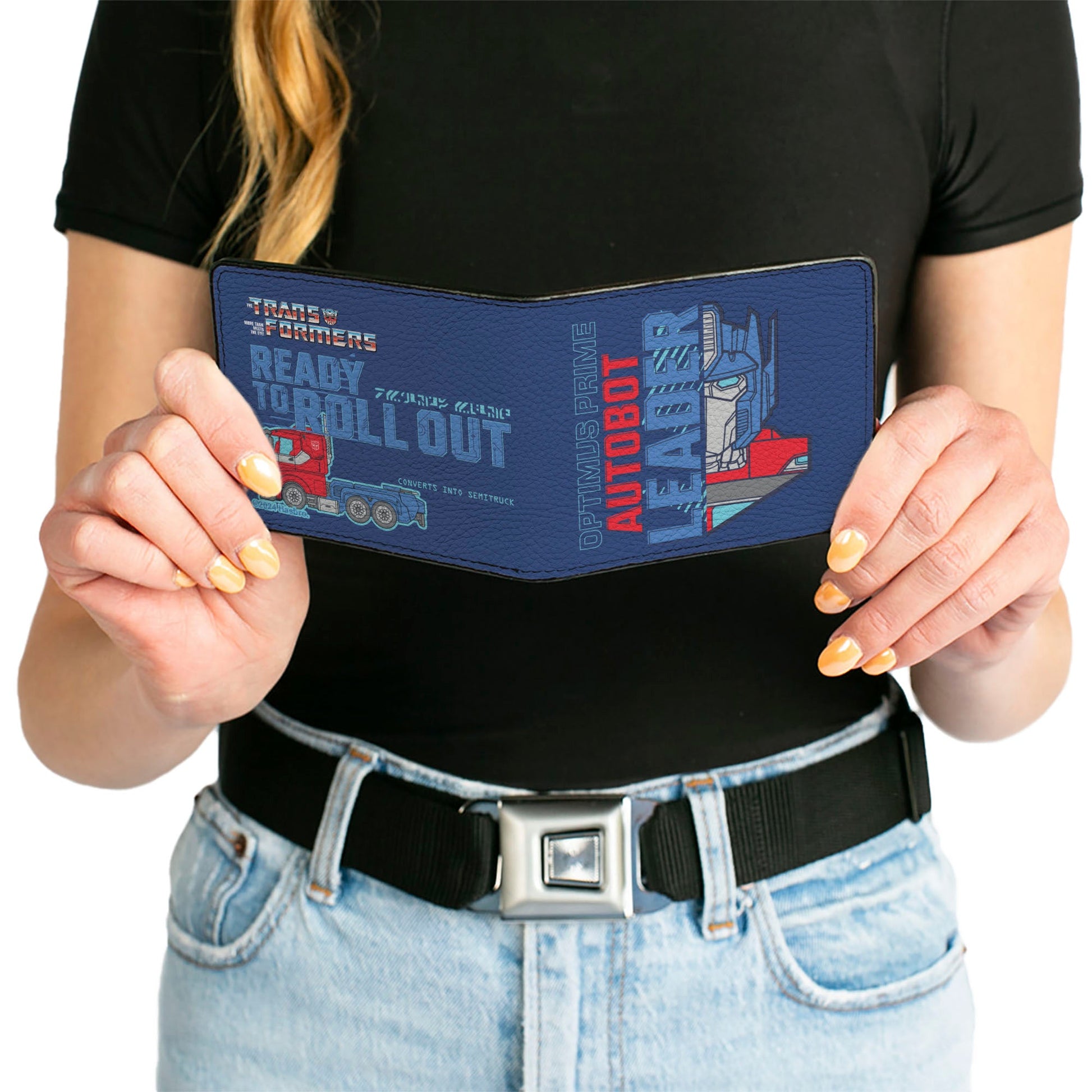 Bi-Fold Wallet - Transformers OPTIMUS PRIME AUTOBOT READY TO ROLL OUT and Semi Blues - MEGA POP COMICS 
