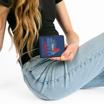 Bi-Fold Wallet - Transformers OPTIMUS PRIME AUTOBOT READY TO ROLL OUT and Semi Blues - MEGA POP COMICS 