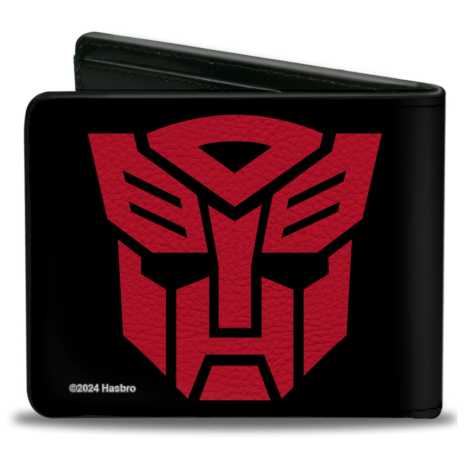 Bi-Fold Wallet - Transformers Autobot Shield Black/Red - MEGA POP COMICS 