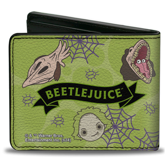 Bi-Fold Wallet - Beetlejuice Characters - MEGA POP COMICS 