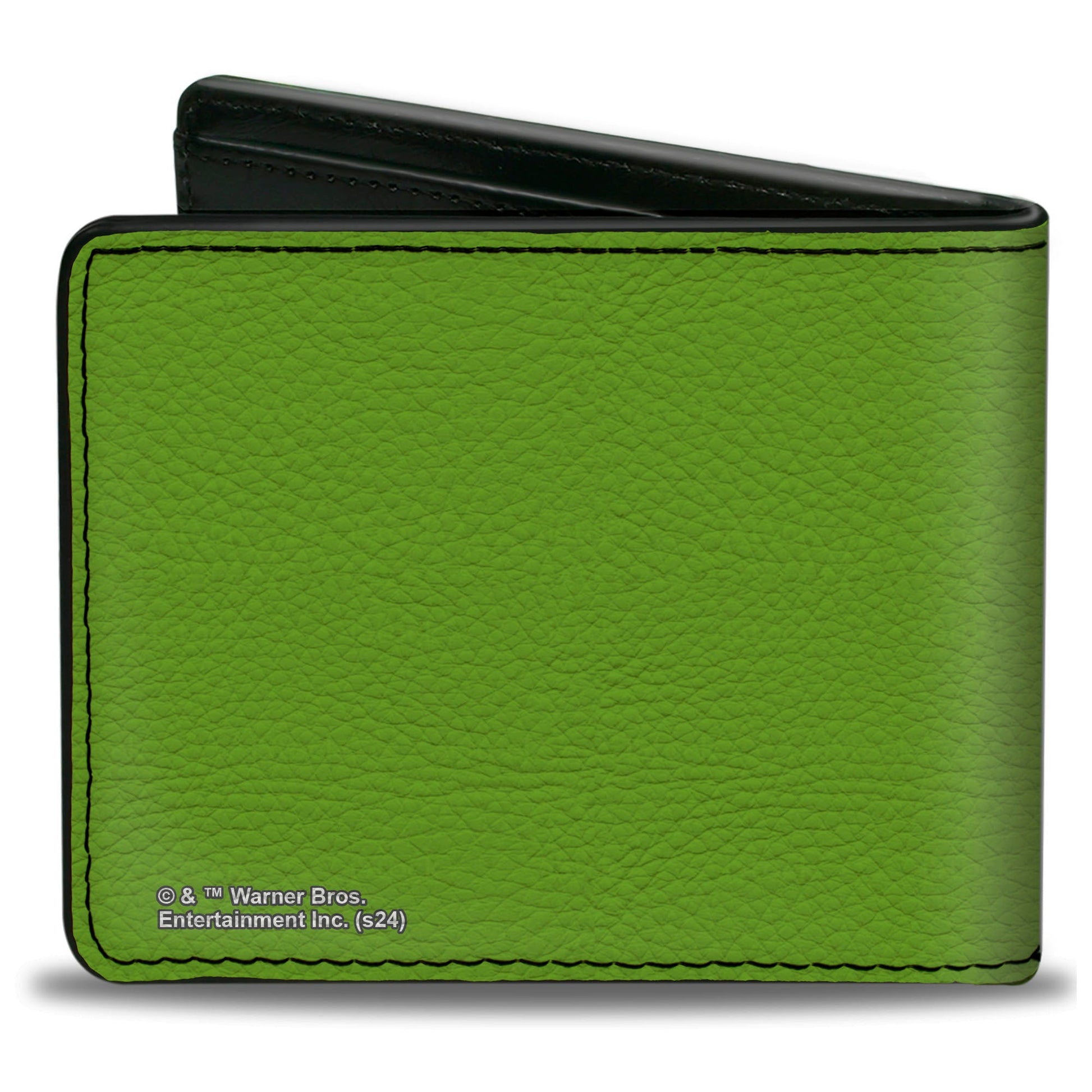 Bi-Fold Wallet - BEETLEJUICE Face and Text Green/Purple - MEGA POP COMICS 