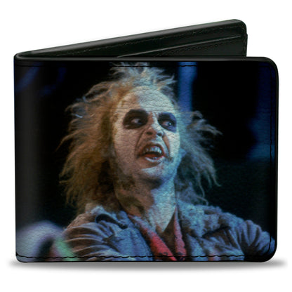 Bi-Fold Wallet - Beetlejuice Scene Blocks Blues - MEGA POP COMICS 