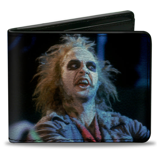Bi-Fold Wallet - Beetlejuice Scene Blocks Blues - MEGA POP COMICS 
