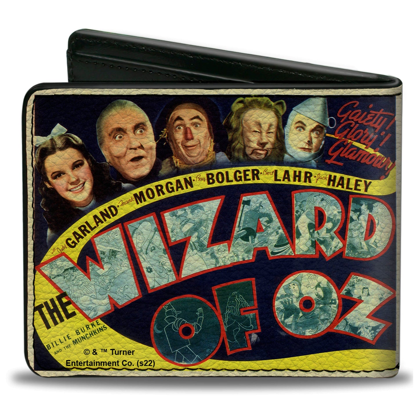 Bi-Fold Wallet - THE WIZARD OF OZ Vintage Movie Poster with Characters - MEGA POP COMICS 