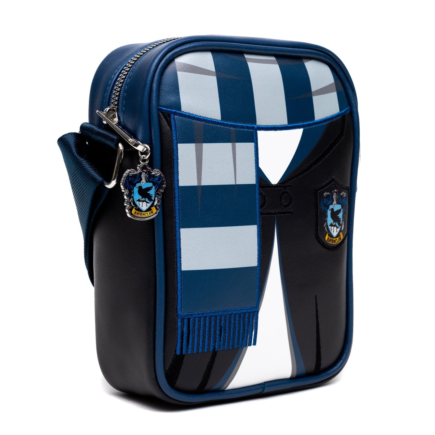 The Wizarding World of Harry Potter Bag, Cross Body, Harry Potter Hogwarts School Ravenclaw Uniform Embroidered, Vegan Leather - MEGA POP COMICS 