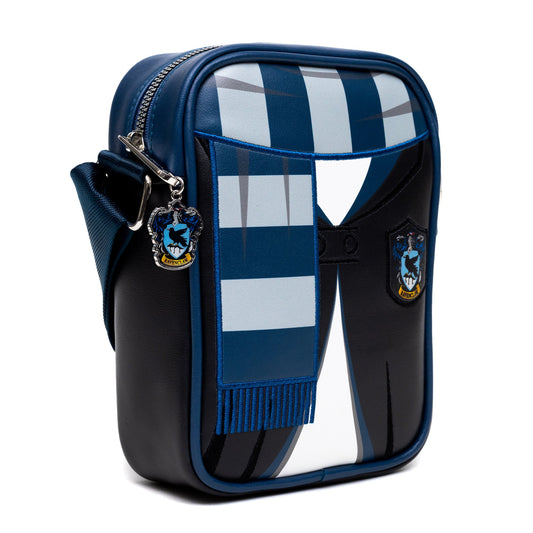 The Wizarding World of Harry Potter Bag, Cross Body, Harry Potter Hogwarts School Ravenclaw Uniform Embroidered, Vegan Leather - MEGA POP COMICS 