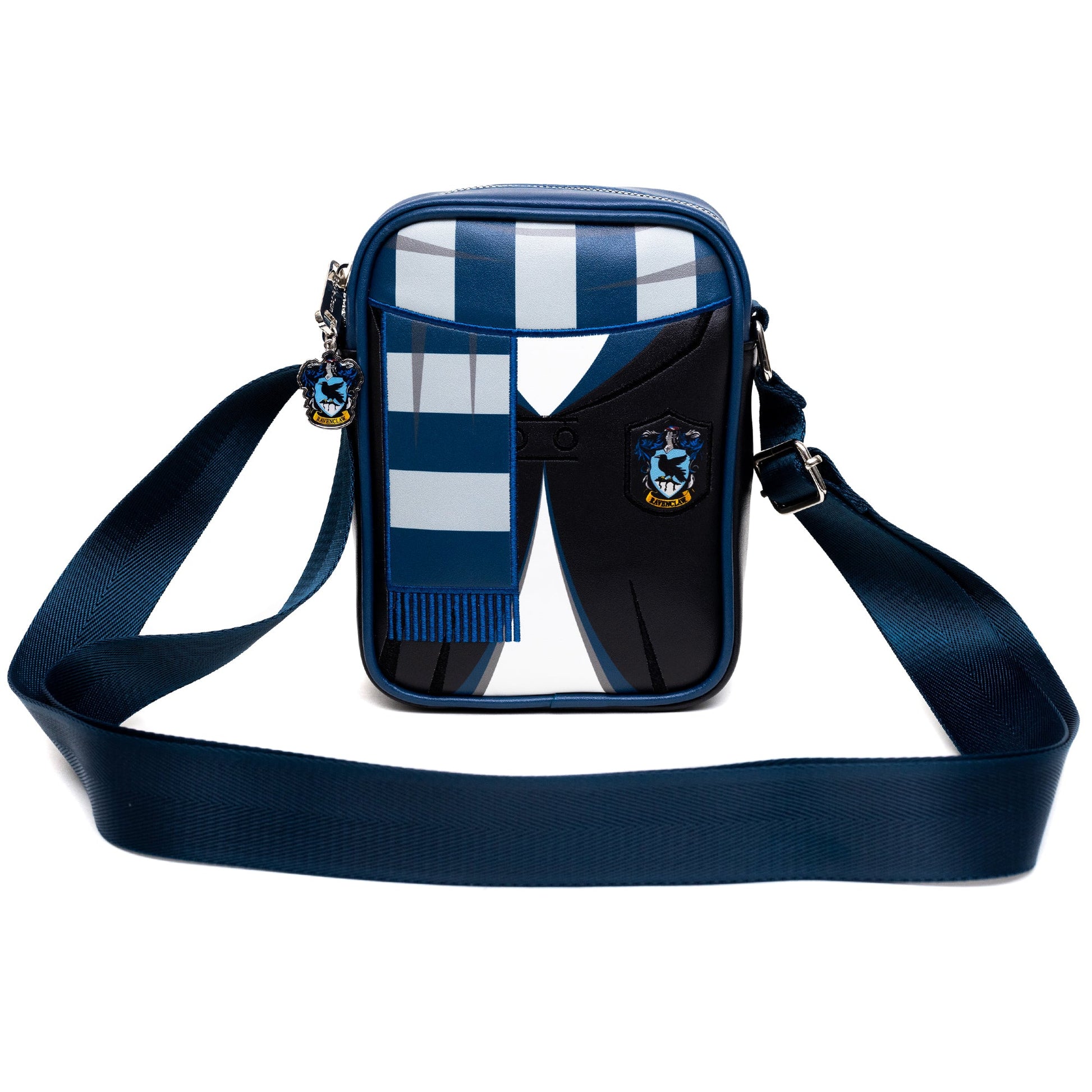 The Wizarding World of Harry Potter Bag, Cross Body, Harry Potter Hogwarts School Ravenclaw Uniform Embroidered, Vegan Leather - MEGA POP COMICS 
