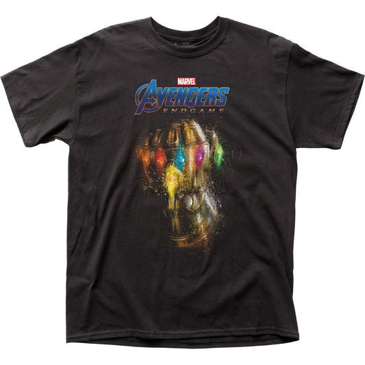 Avengers End Game Movie Infinity Gauntlet Marvel Adult T-Shirt - MEGA POP COMICS 