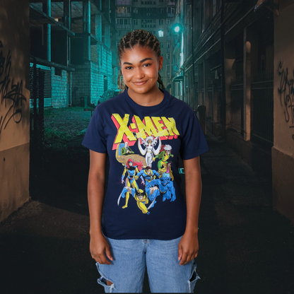 X-Men Animated Series 90's Team Marvel Comics Officially Licensed Adult T-Shirt - MEGA POP COMICS 