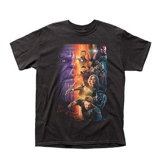 Avengers Infinity War Movie Poster Marvel Adult T-Shirt - MEGA POP COMICS 