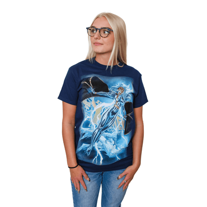 X-Men Uncanny Storm And Ice Man Marvel Comics Adult T Shirt - MEGA POP COMICS 
