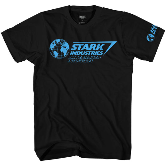 Iron Man Stark Industries Intern Marvel Adult T Shirt - MEGA POP COMICS 
