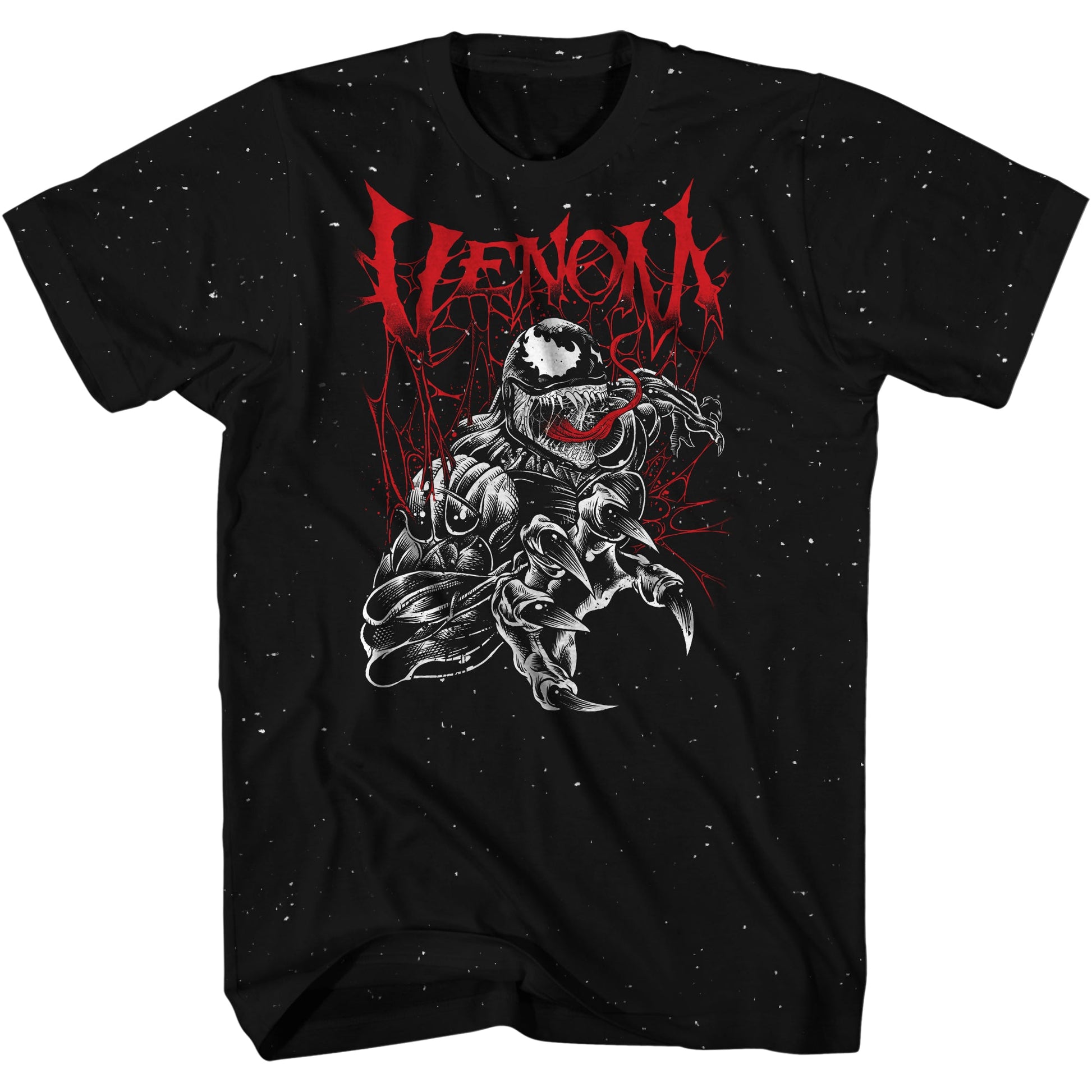 Venom Heavy Metal Marvel Comics Adult T Shirt - MEGA POP COMICS 
