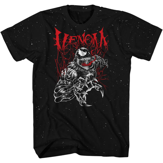 Venom Heavy Metal Marvel Comics Adult T Shirt - MEGA POP COMICS 