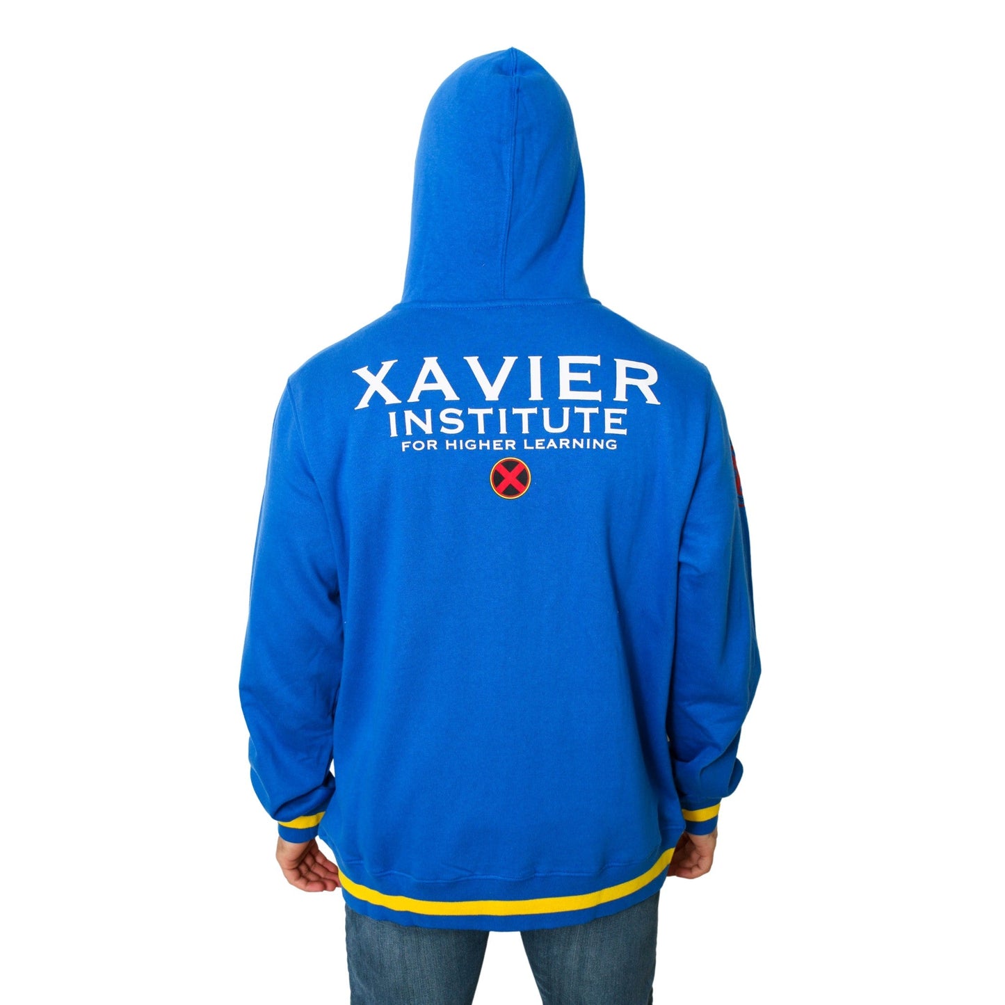 X-Men Xavier Institute Marvel Adult Zip Up Hoodie - MEGA POP COMICS 