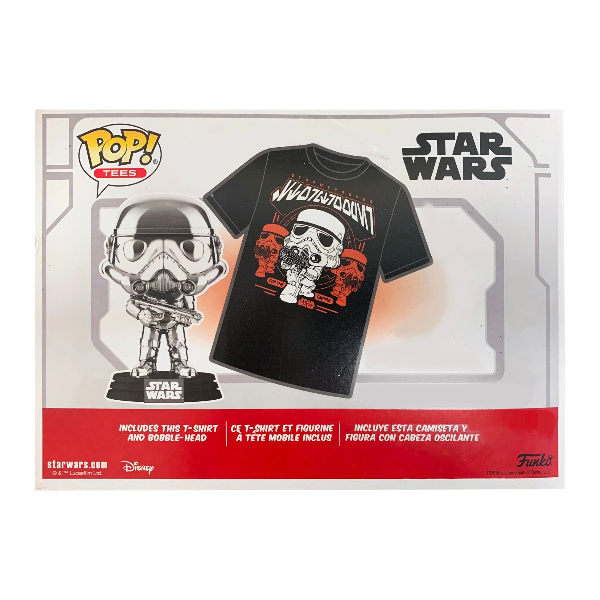 Funko Pop! & Tee: Star Wars - Stormtrooper - MEGA POP COMICS 