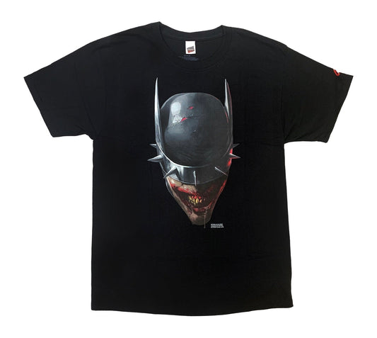 Batman DNM Who Lauges DC Comics Adult Short Sleeve T-Shirt - MEGA POP COMICS 