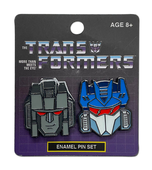 Transformers Decepticons Soundwave and Starscream 2 Pack Enamel Pin Set - MEGA POP COMICS 