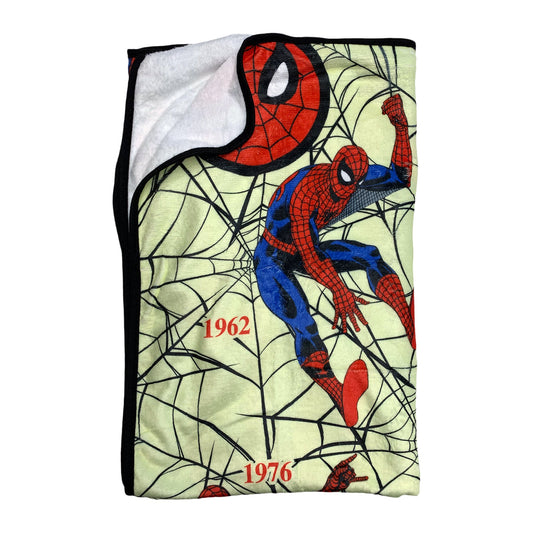 Spider-Man Beyond Amazing 60th Marvel Flannel Throw Super Soft Fleece Blanket 45x60in - MEGA POP COMICS 